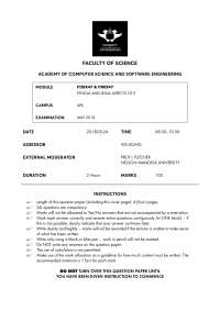 Computer ethics exam