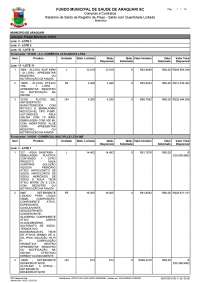 Procedimento Operacional Padrão Limpeza Geral