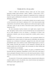 óxidos no solo, sesquióxidos