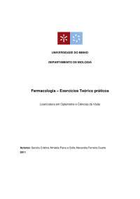 Farmacocinética de medicamentos. Farmacologia.