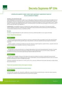 DS 594normas sanitarias y de seguridad y salud laboral