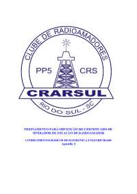 ELETRICIDADE BÁSICA APLICADO A RADIOAMADORISMO