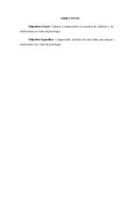 A INFÂNCIA E A ADOLESCENCIA NA VISÃO DA PSICOLOGIA