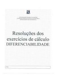 Resolução de várias questões do cap. 16 do livro cal II do James Stewart.