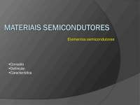 Introdução aos Materiais Semicondutores: Conceitos, Tipos e Aplicações