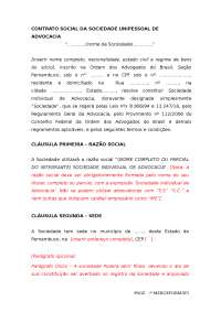Modelo Contrato Social