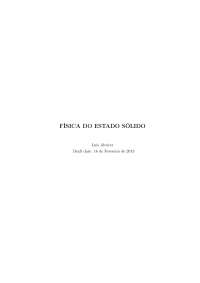 Física Estado Solido