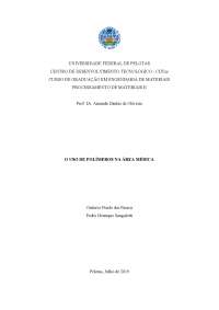 Processamento de seringas descastáveis