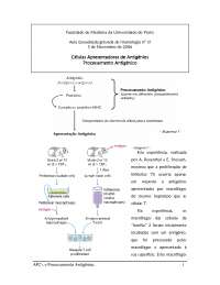 Celulas apresentadoras de antígeno (APC) - Docsity