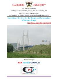 Bidding Document for a Bridge