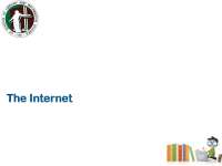 The Internet lecture notes | Lecture notes Information Technology - Docsity