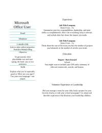 Microsoft word document for sample for students - Docsity