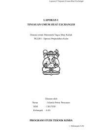Introduction of Heat Exchanger
