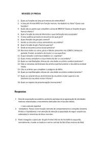 Neuroanatomia - exercícios