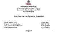 trabalho de projetos industriais