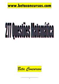 Exercício de Matémática
