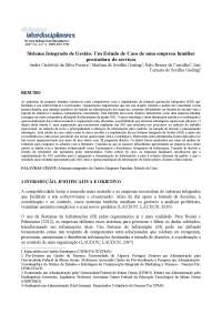 Sistema Integrado de Gestão