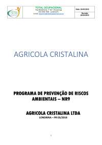 PCMSO empresa agricola