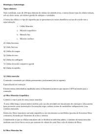 APOSTILA DE TECIDO EPITELIAL/ADIPOSO/CONJUNTIVO