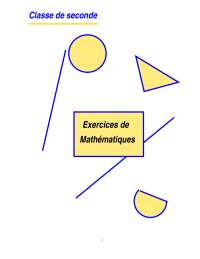 Exercices de Mathématiques - Classe de seconde - Docsity