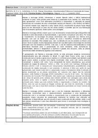 Fichamento Artigo sobre Placas cimenticias