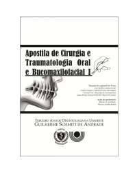 Apostila Cirurgia e Traumatologia Bucomaxilofacia