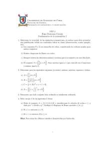 Ejercicios resueltos de Teoría de Conjuntos