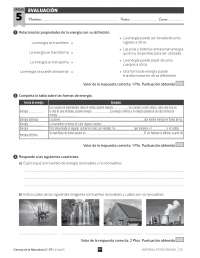 Ciencias naturales 6º primaria