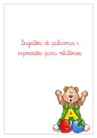 Relatórios para educandos