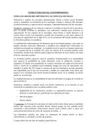 Estructura Social Contemporánea: El Rigor del Método en las Ciencias Sociales - Prof. Roit