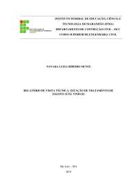 Relatório de visita técnica