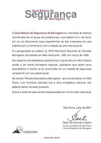 Guia Básico de Segurança de Barragens