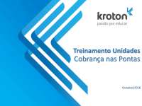TREINAMENTO UNIDADES E COBRANÇA NAS PONTAS