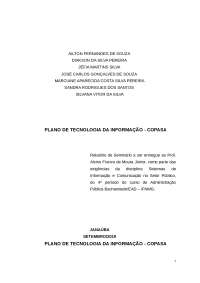 plano de informação da copasa