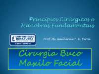 Princípios Cirúrgicos e Manobras Fundamentais - Odontologia