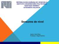 sensores de nivel de caudal