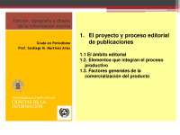 Edición, Tipografía y Diseño de la Información Escrita: Objetivos, Elementos y Procesos - 