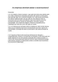Atividade de Sistemas de Informações Gerenciais