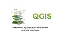 Tutorial sobre o software QGIS de geoprocessamento