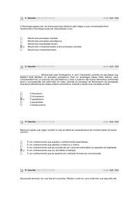 Gabarito Similado AV1 Psicologia Aplicada ao Direito