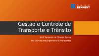 Evolução Histórica da Engenharia de Tráfego