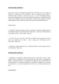 modelo de projeto e fichamento