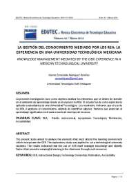 Recursos Educativos Abiertos