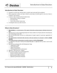 Data structures using C