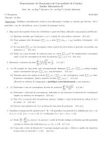 Frequencia analise matematica ii