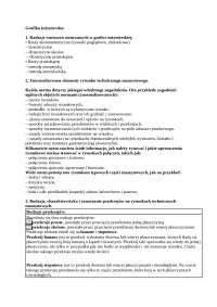 Grafika inżynierska zagadnienia