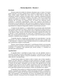Entomologia - Resumo dos sistemas dos insetos