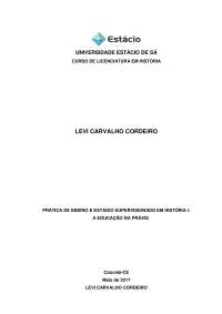 TCE - Trabalho de conclusão de estágio