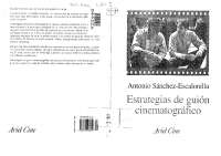 Estrategias del guión cinematografico