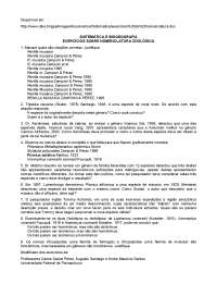 Taxonomia sistemática filogenética